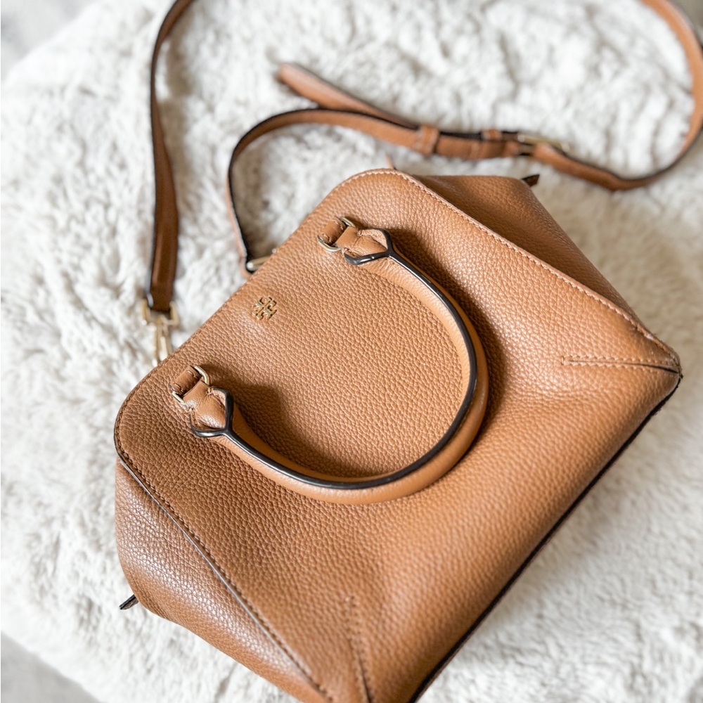 Tory Burch Tan Leather Satchel